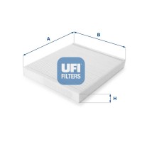 53.030.00 UFI Фільтр повітря у внутрішньому просторі
