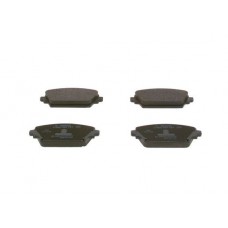 0 986 424 791 BOSCH Комплект гальмівних колодок дисковий гальм
