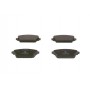 0 986 424 791 BOSCH Комплект гальмівних колодок дисковий гальм