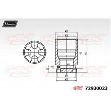 72930023 MAXTECH Поршень корпус скоби гальма