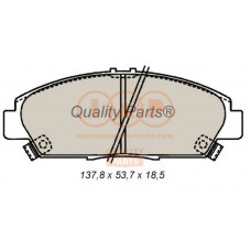 704-06036 IAP QUALITY PARTS КомплеК т гальмівних колодок, дискове гальмо