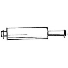 32406 SIGAM Середній глушник вихлопних газів