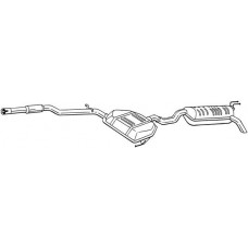 292-305 BOSAL Глушник вихлопних газів кінцевий