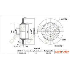 DP1010.11.0198 Dr!ve+ Гальмівний диск