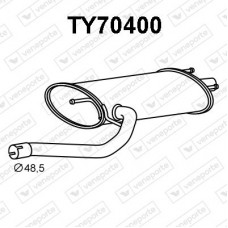 TY70400 VENEPORTE Глушник вихлопних газів кінцевий