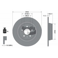 BDS1080 BENDIX Braking Гальмівний диск