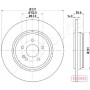 DP-0523C JAPANPARTS Гальмівний диск