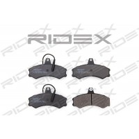 402B0351 RIDEX Комплект гальмівних колодок дисковий гальм