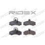402B0351 RIDEX Комплект гальмівних колодок дисковий гальм