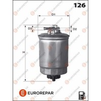 1643628880 EUROREPAR Паливний фільтр