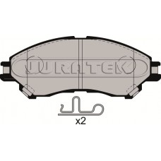 JCP8172 JURATEK Комплект гальмівних колодок дисковий гальм