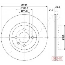 DI-0940C JAPANPARTS Гальмівний диск