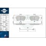 RT 2PD20771 ROTINGER Комплект гальмівних колодок дисковий гальм