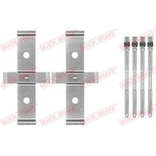 109-1694 QUICK BRAKE Комплектуючі колодки дискового гальма