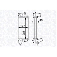 351319202610 MAGNETI MARELLI Интеркулер