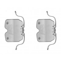 1 987 474 725 BOSCH Комплектуючі колодки дискового гальма