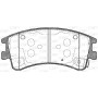 BPA0970.02 OPEN PARTS Комплект гальмівних колодок дисковий гальм