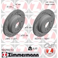 150.2902.53 ZIMMERMANN Гальмівний диск