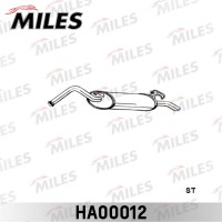 HA00012 MILES Глушник вихлопних газів кінцевий