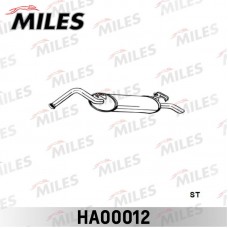 HA00012 MILES Глушник вихлопних газів кінцевий