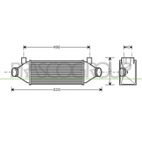 FD910N001 PRASCO Интеркулер
