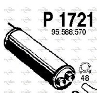 P1721 FENNO Середній глушник вихлопних газів