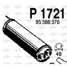 P1721 FENNO Середній глушник вихлопних газів