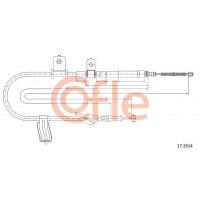 92.17.2614 COFLE Тросик, cтояночный тормоз