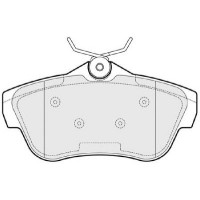 LVXL1344 MOTAQUIP Комплект гальмівних колодок дисковий гальм