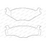 WBP20887A WAGNER Комплект гальмівних колодок дисковий гальм