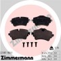 22187.180.1 ZIMMERMANN Комплект гальмівних колодок дисковий гальм
