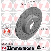 150.2920.20 ZIMMERMANN Гальмівний диск
