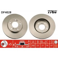 DF4028 TRW Гальмівний диск