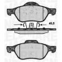 363916060572 MAGNETI MARELLI Комплект гальмівних колодок дисковий гальм