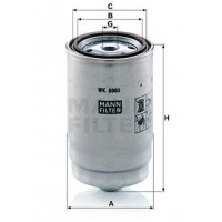 WK 8060 z MANN-FILTER Паливний фільтр