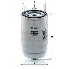 WK 8060 z MANN-FILTER Паливний фільтр
