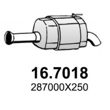 16.7018 ASSO Глушник вихлопних газів кінцевий