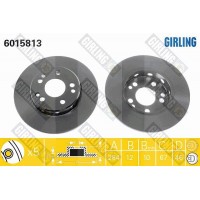 6015813 GIRLING Гальмівний диск