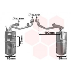 1800D387 VAN WEZEL Осушувач кондиціонера