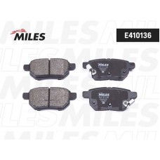 E410136 MILES Комплект гальмівних колодок дисковий гальм