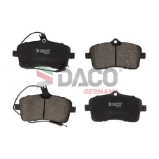 322803 DACO Germany КомплеК т гальмівних колодок, дискове гальмо