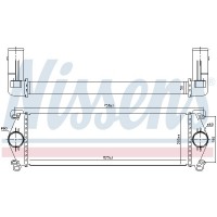 97071 NISSENS Интеркулер