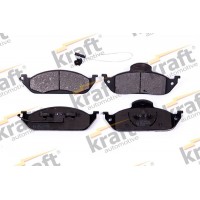 6001290 KRAFT AUTOMOTIVE Комплект гальмівних колодок дисковий гальм