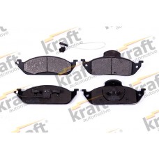 6001290 KRAFT AUTOMOTIVE Комплект гальмівних колодок дисковий гальм