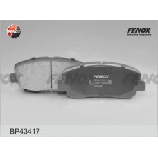 BP43417 FENOX Комплект гальмівних колодок дисковий гальм