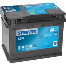 SK600 SONNAK Стартерна акумуляторна батарея