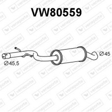 VW80559 VENEPORTE Середній глушник вихлопних газів