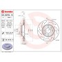 09.9078.1X BREMBO Гальмівний диск