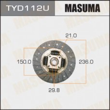 TYD112U MASUMA Диск зчеплення