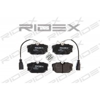 402B0201 RIDEX КомплеК т гальмівних колодок, дискове гальмо